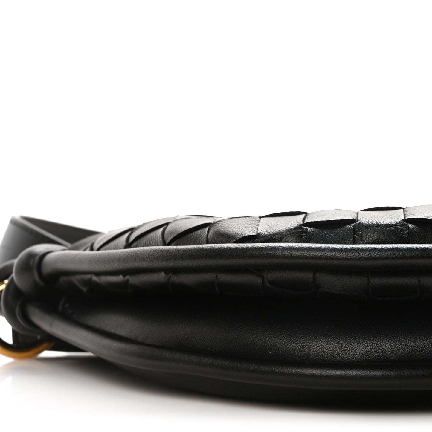 Nappa Intrecciato Small Gemelli Multipocket Bag Black