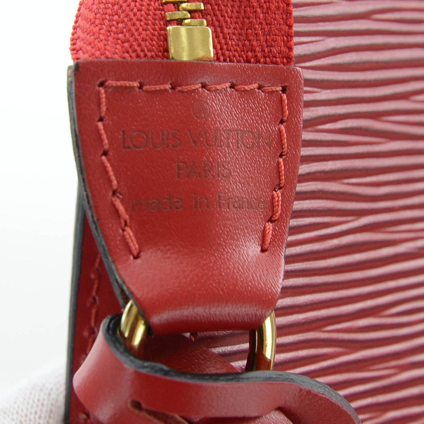 Epi Pochette Accessories 24 Rouge