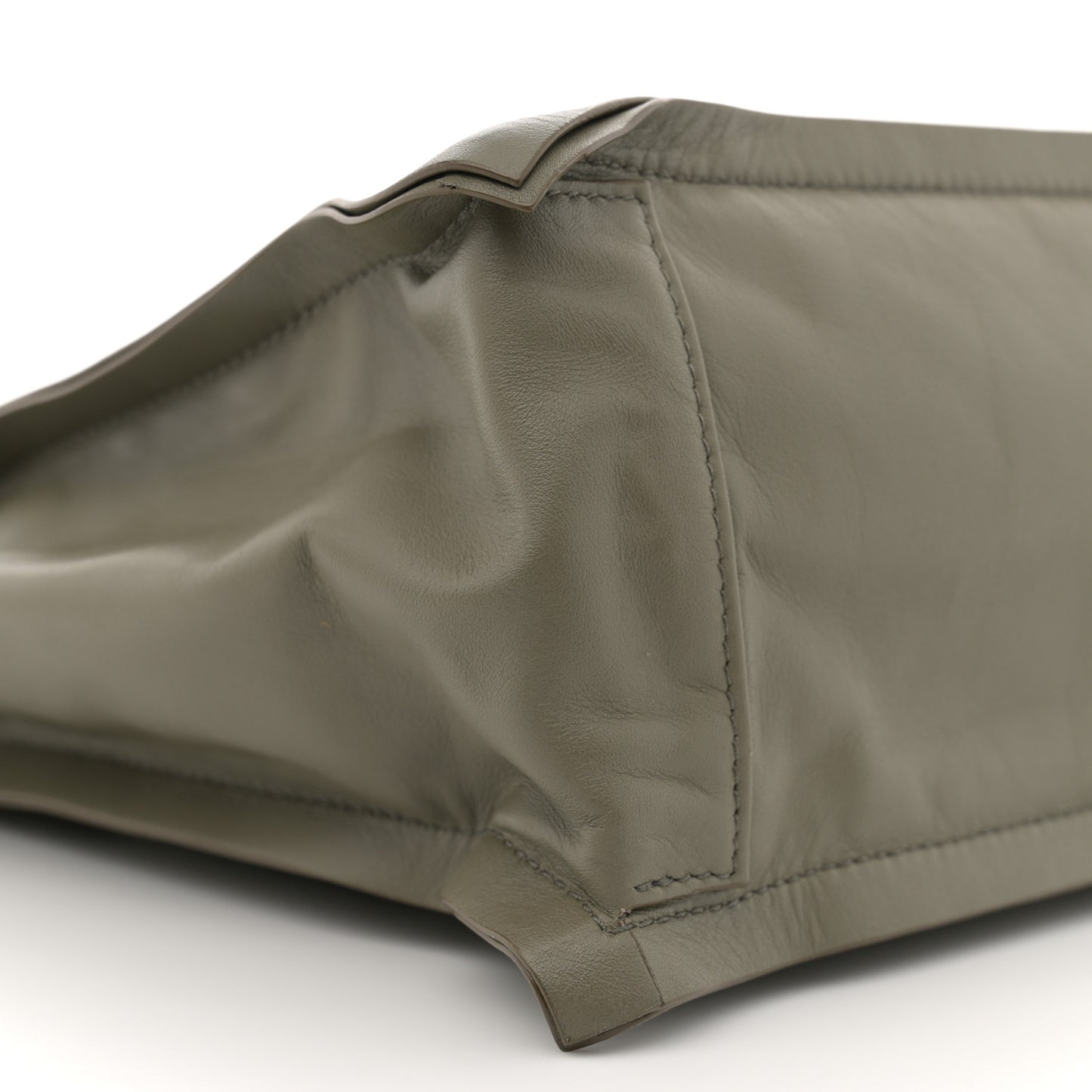 Calfskin Viva Bow Tote Green
