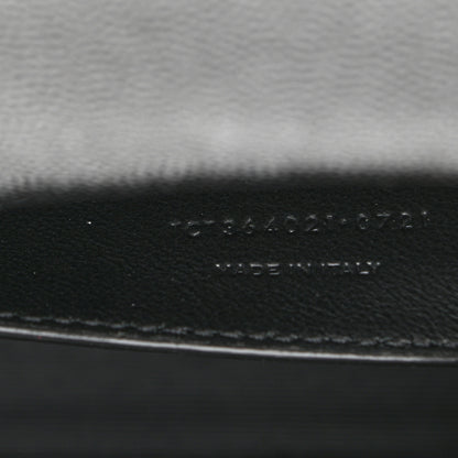 Saint Laurent Grain De Poudre Medium Classic Monogram Kate Satchel Black 8 of 11