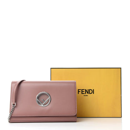 Fendi Vitello Liberty Lucido F is Fendi Wallet on Chain English Rose 11 of 11
