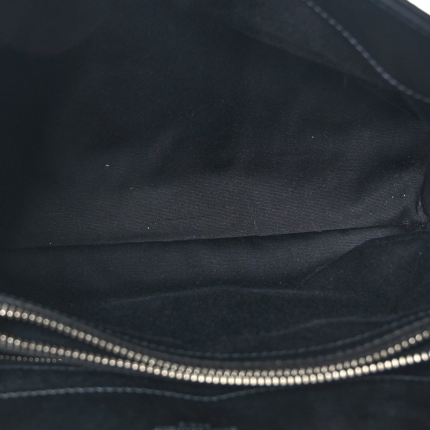 Saint Laurent Calfskin Y Quilted Monogram Medium Loulou Chain Satchel Black 5 of 9