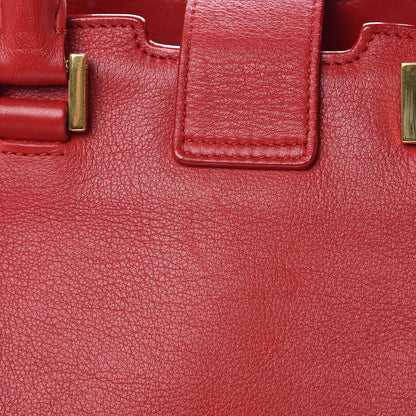 Saint Laurent Calfskin Small Classic Y Cabas Rouge Orient 14 of 15