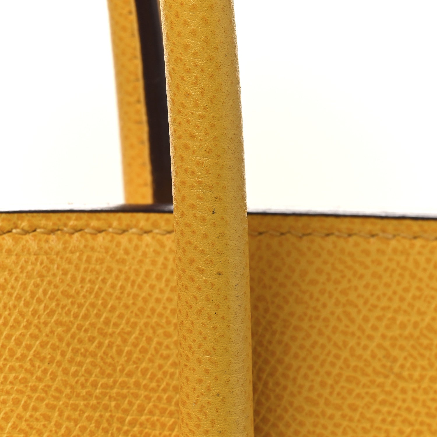 Hermes Epsom Birkin 35 Jaune 16 of 17