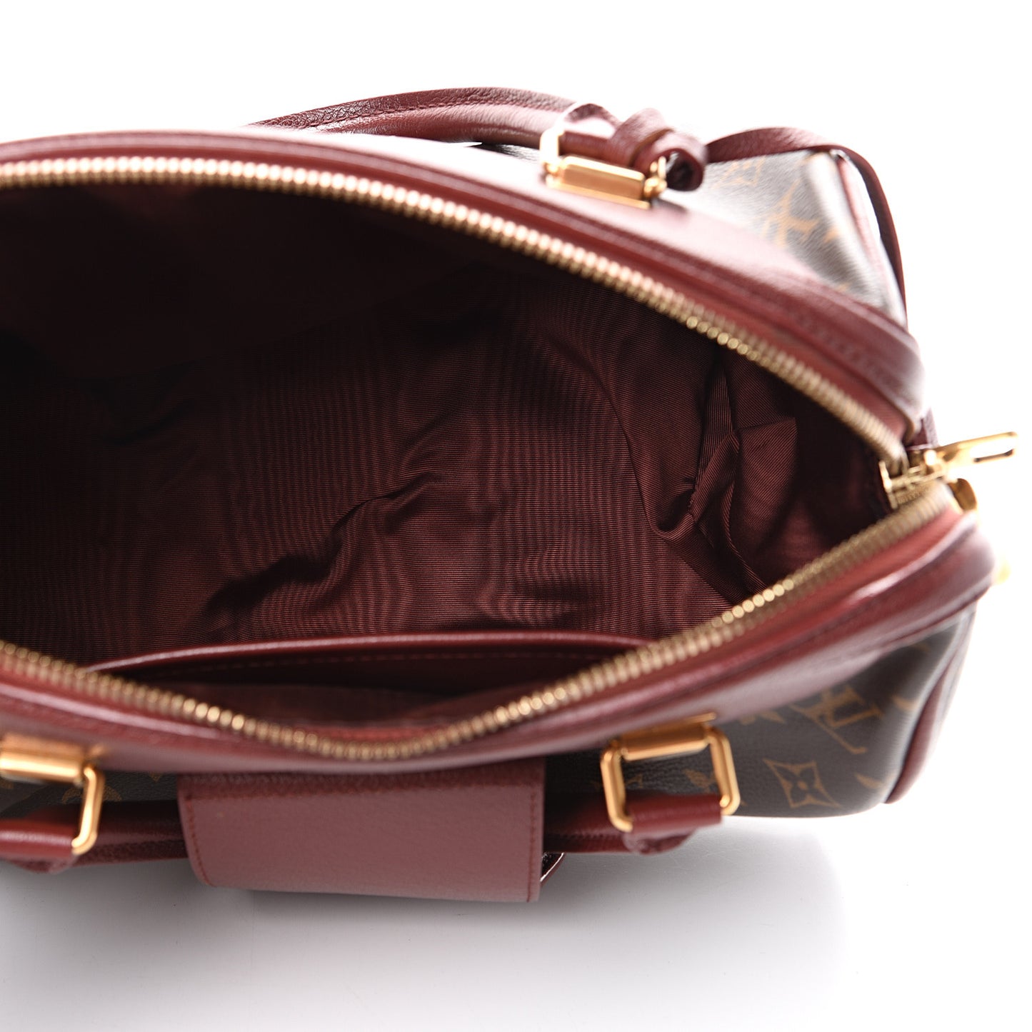 Monogram Golden Arrow Speedy Burgundy