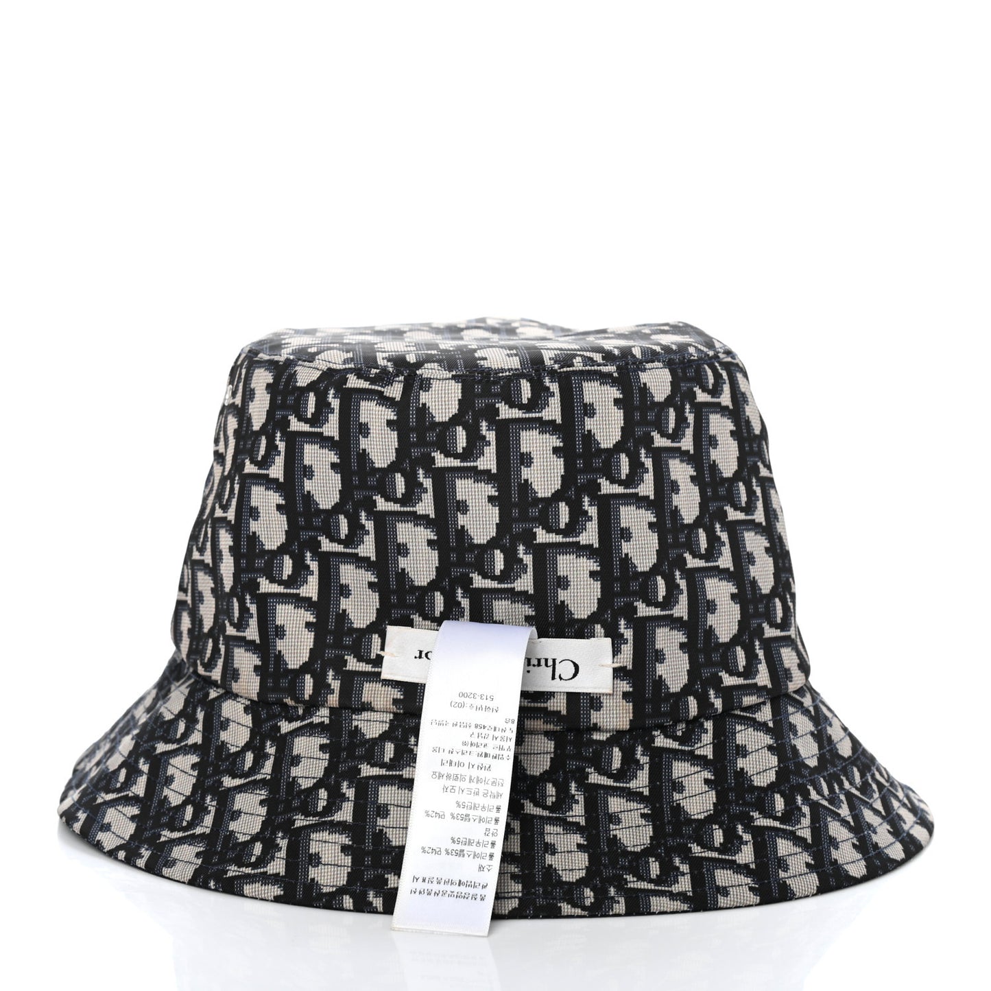 Oblique Reversible Teddy-D Brim Bucket Hat 57 Blue