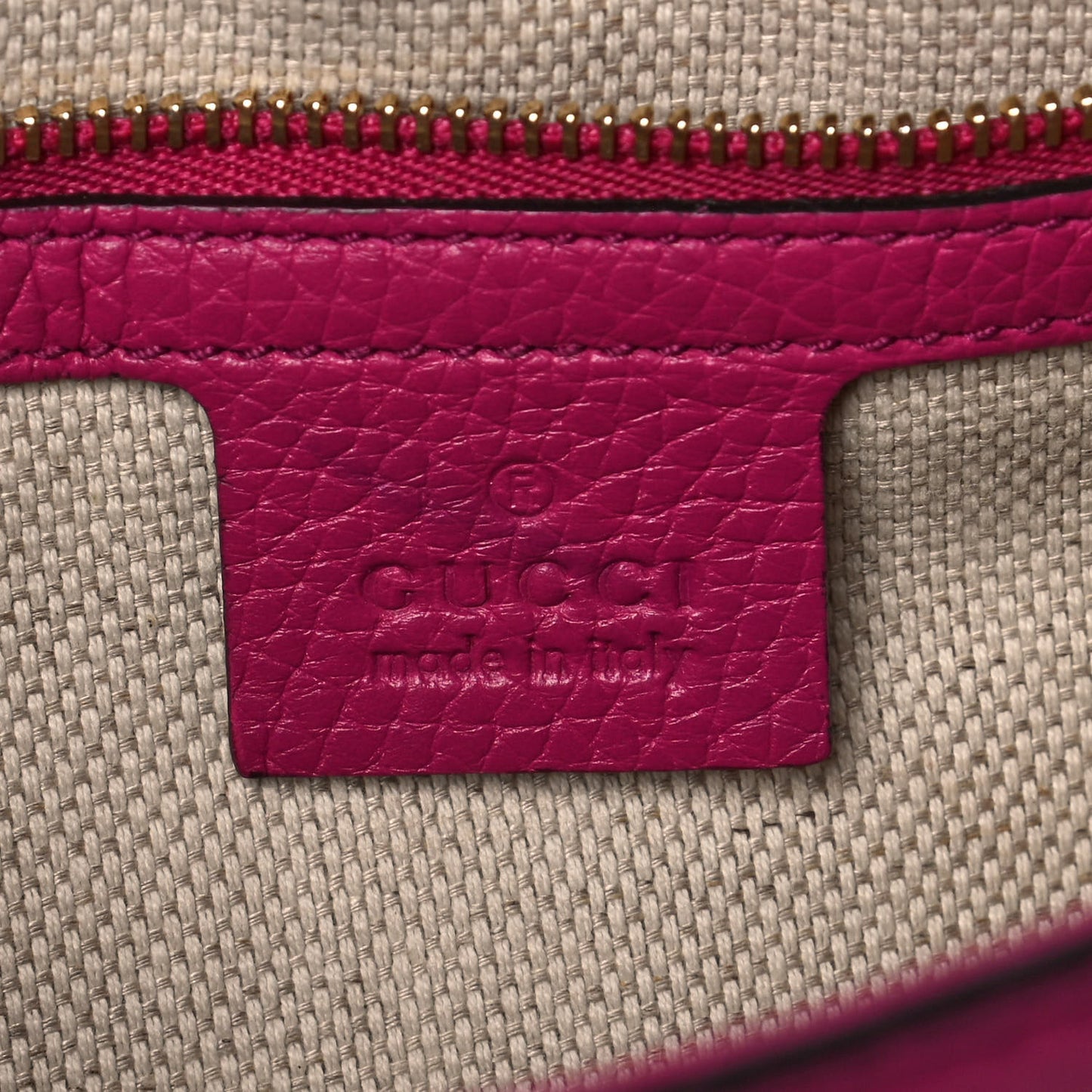 Cellarius Calfskin Medium Soho Flap Crossbody Bright Bouganville
