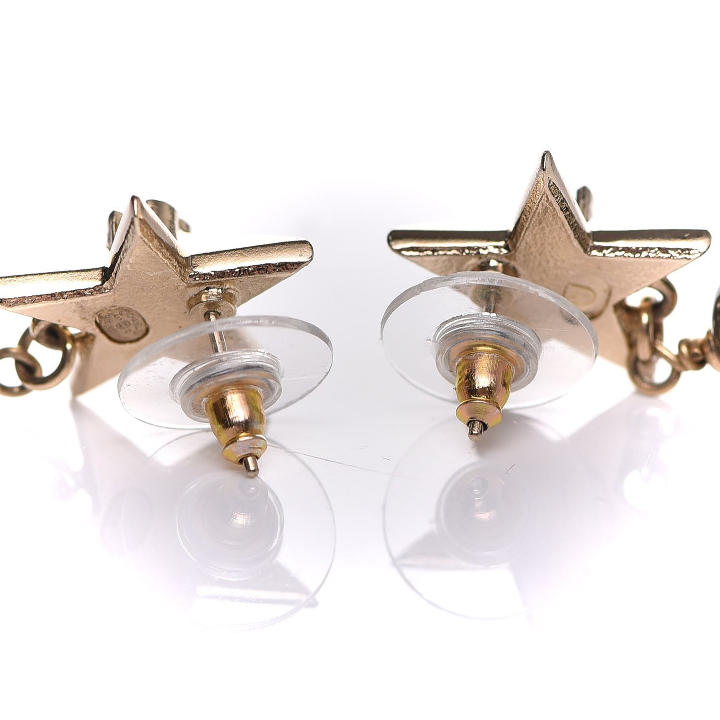 Pearl CC Star Drop Earrings Pearly Green