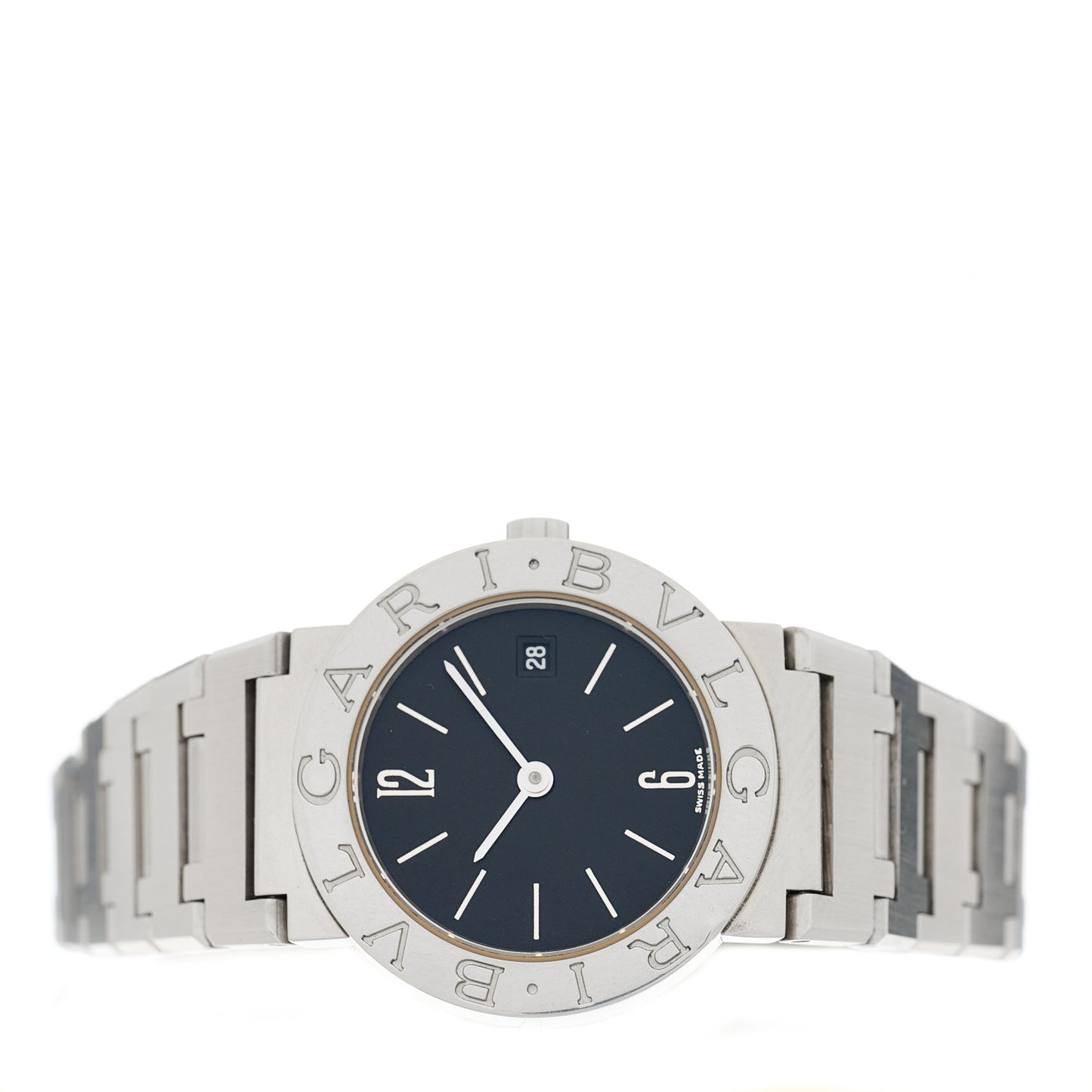 Stainless Steel 26mm Quartz Watch Black
