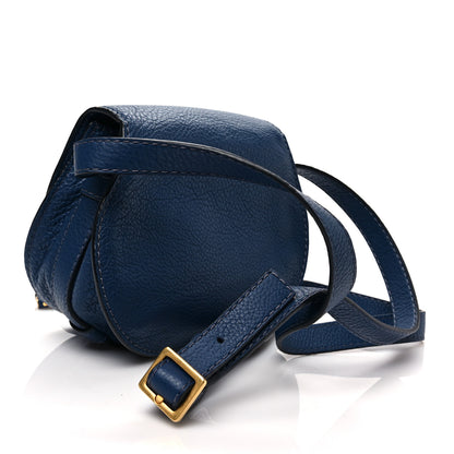 Chloe Calfskin Mini Marcie Round Crossbody Bag Royal Navy 3 of 7