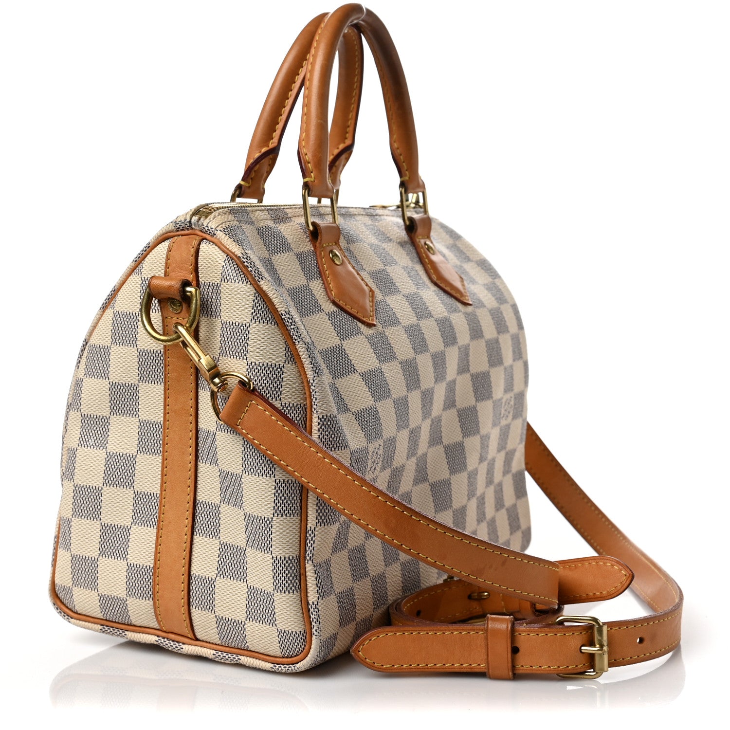 Louis Vuitton Damier Azur Speedy Bandouliere 25 3 of 14