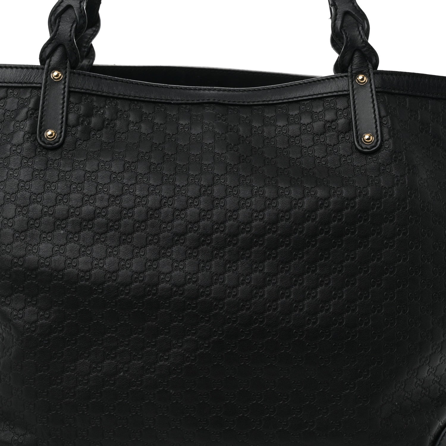 Gucci Microguccissima Medium Craft Tote Black 9 of 13