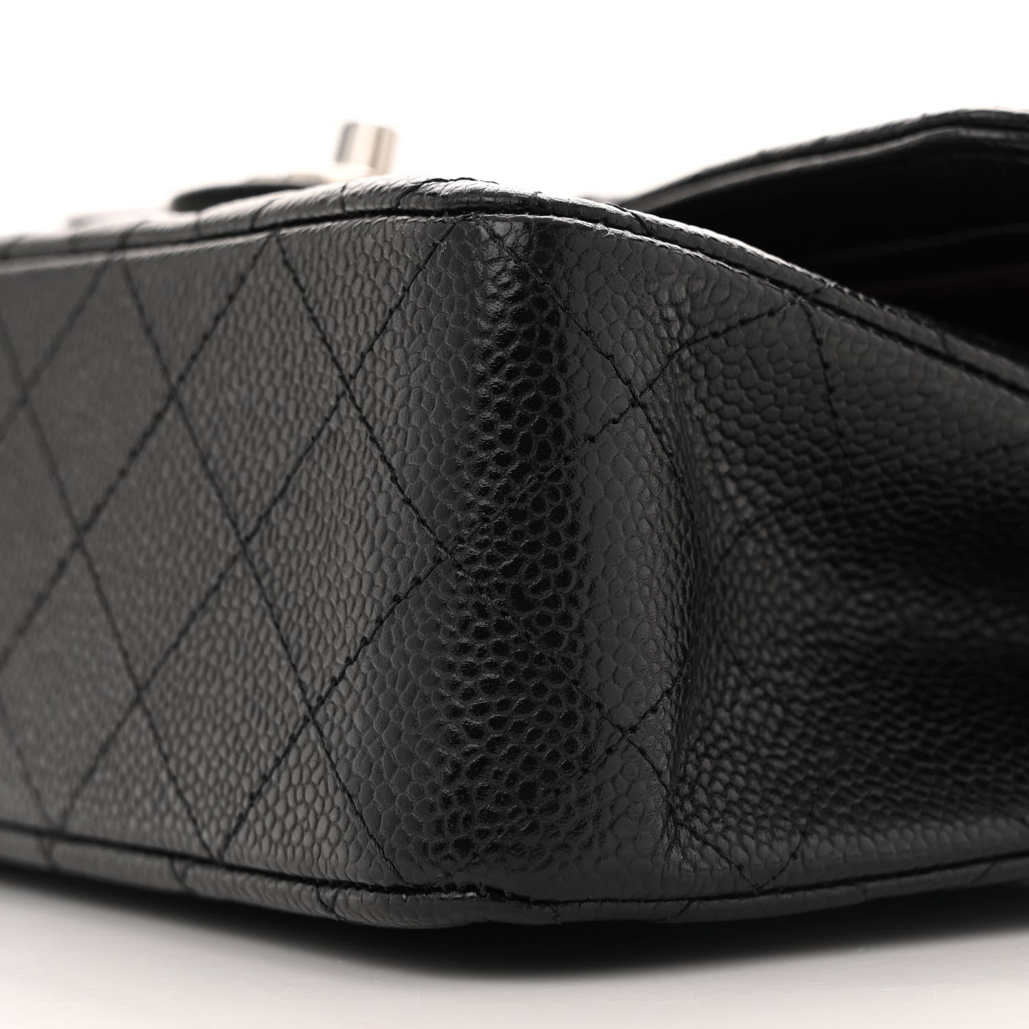 Chanel Caviar Quilted Small Double Flap Black 10 of 12