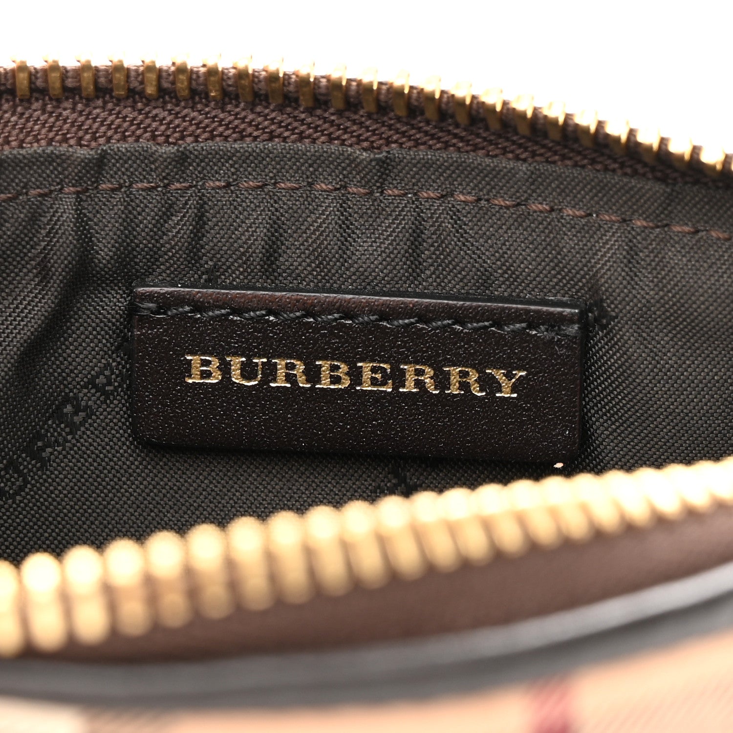 Burberry Haymarket Check Clara Pochette Chocolate 6 of 9