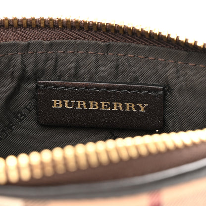 Burberry Haymarket Check Clara Pochette Chocolate 6 of 9