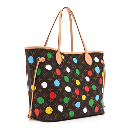 Louis Vuitton LV X YK Monogram Dots Neverfull MM 4 of 10