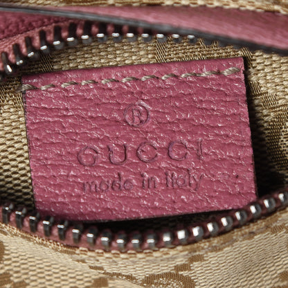 Gucci GG Monogram Web Double Pocket Belt Bag Pink 6 of 10