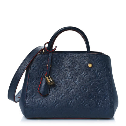 Louis Vuitton Empreinte Montaigne BB Marine Rouge 1 of 8