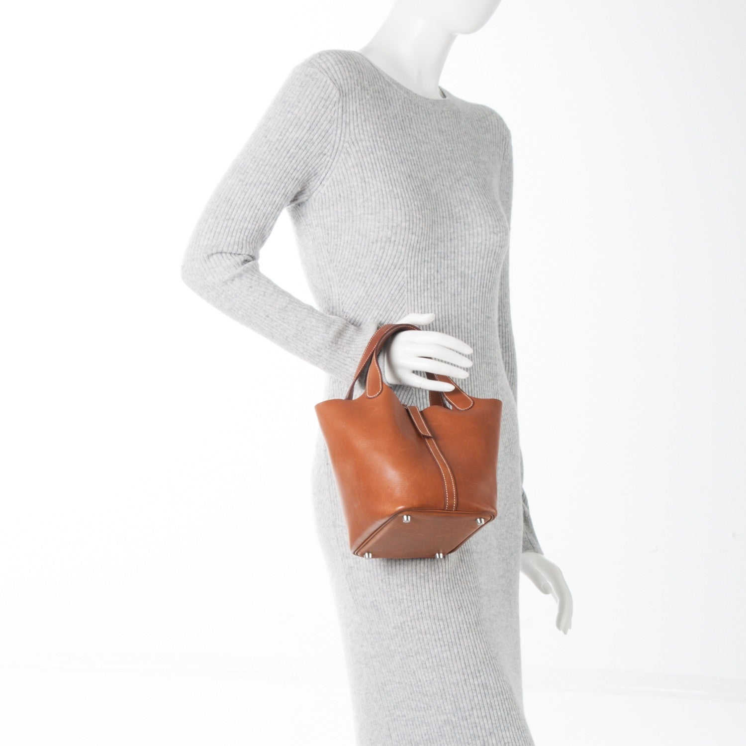 Hermes Natural Barenia Picotin 18 PM Fauve 2 of 7