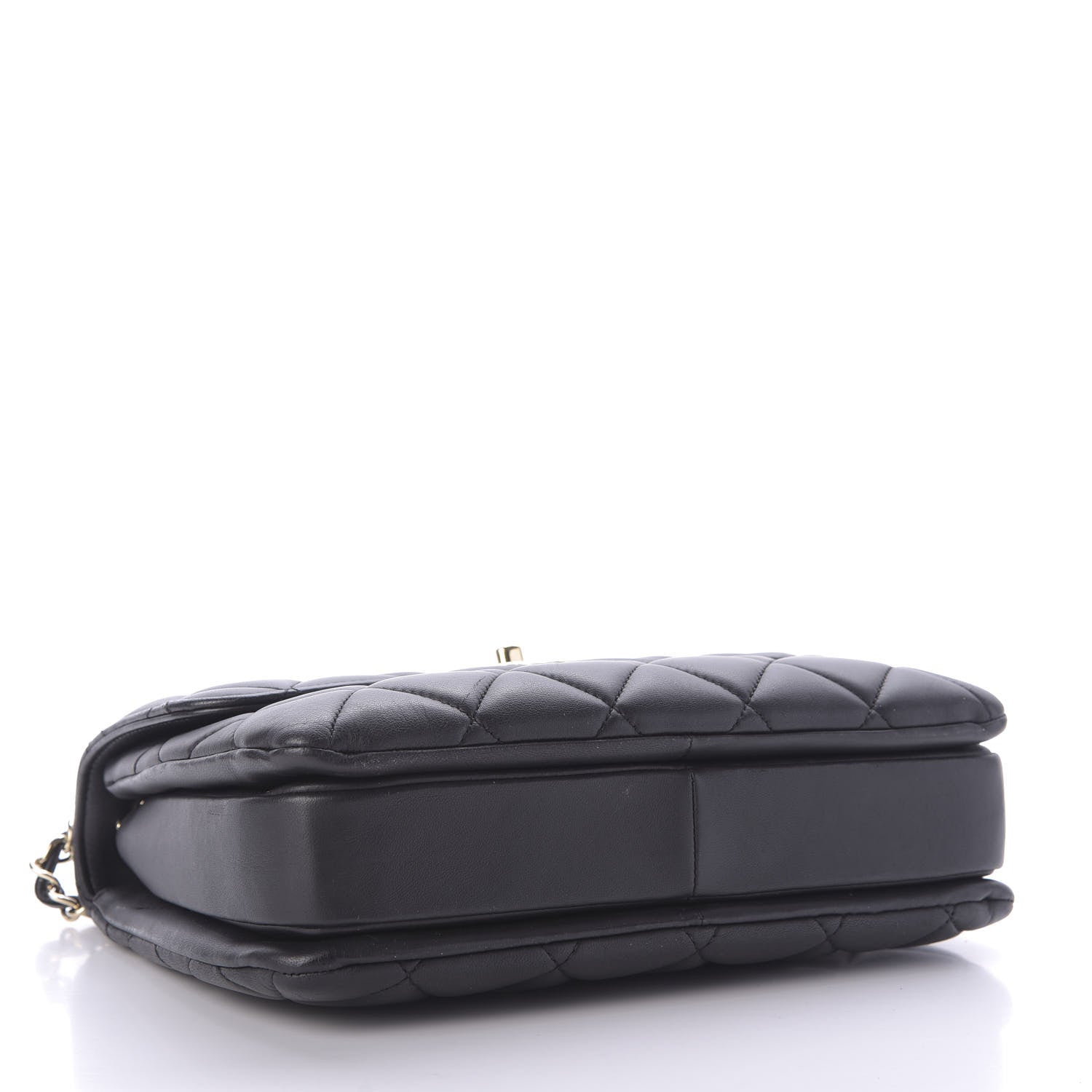 Chanel Lambskin Quilted Small Trendy CC Dual Handle Flap Bag Black 4 of 9