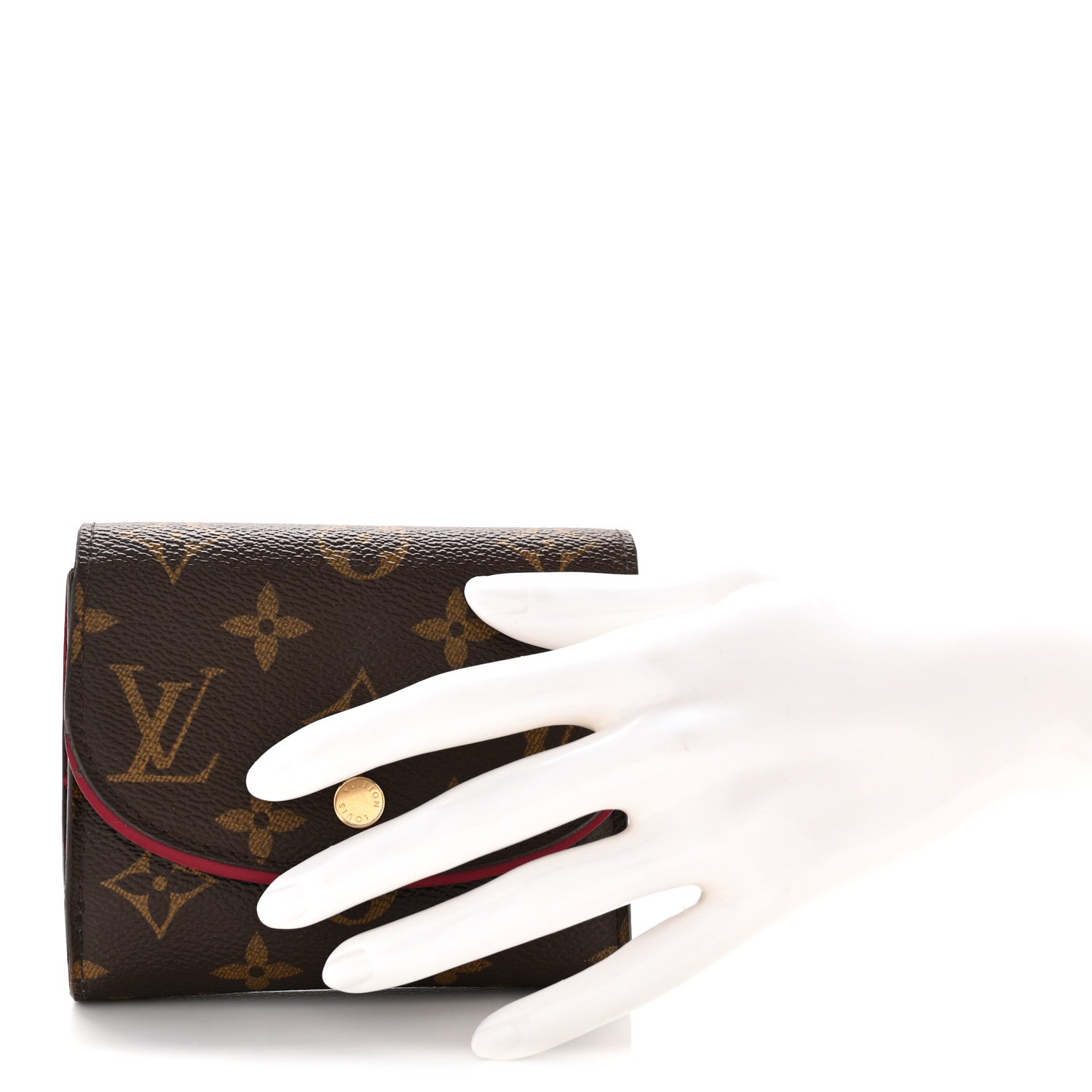 Louis Vuitton Monogram Ariane Compact Wallet Fuchsia 2 of 9
