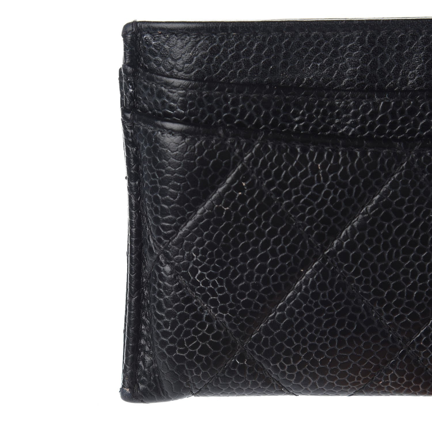 Chanel Caviar Quilted Card Holder Black 13 of 13