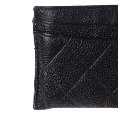 Chanel Caviar Quilted Card Holder Black 13 of 13