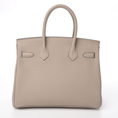 Hermes Togo Birkin 30 Gris Tourterelle 2 of 30