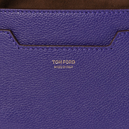 Tom Ford Calfskin Mini Jennifer Crossbody Bag Violet Blue 7 of 10