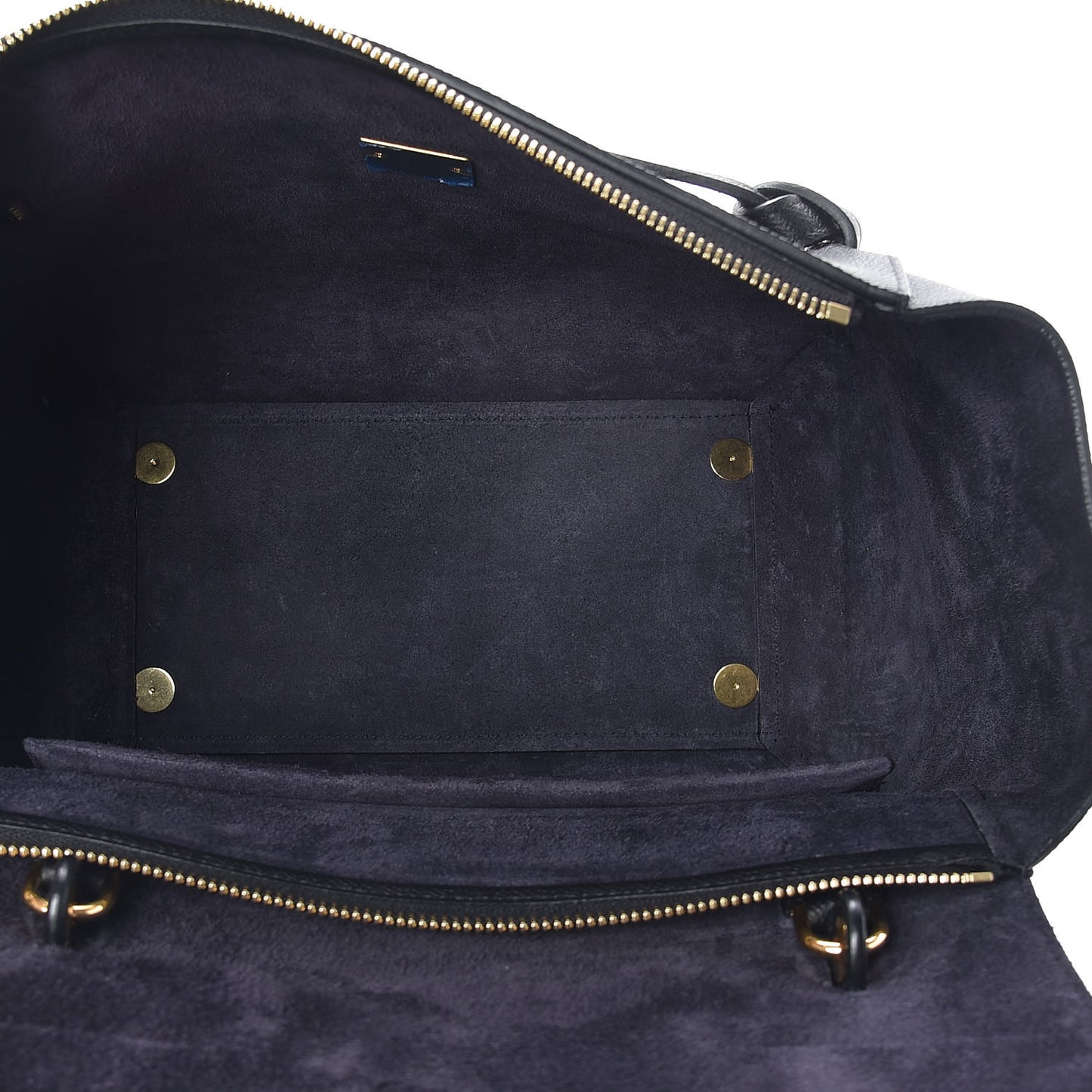 Grained Calfskin Mini Belt Bag Black