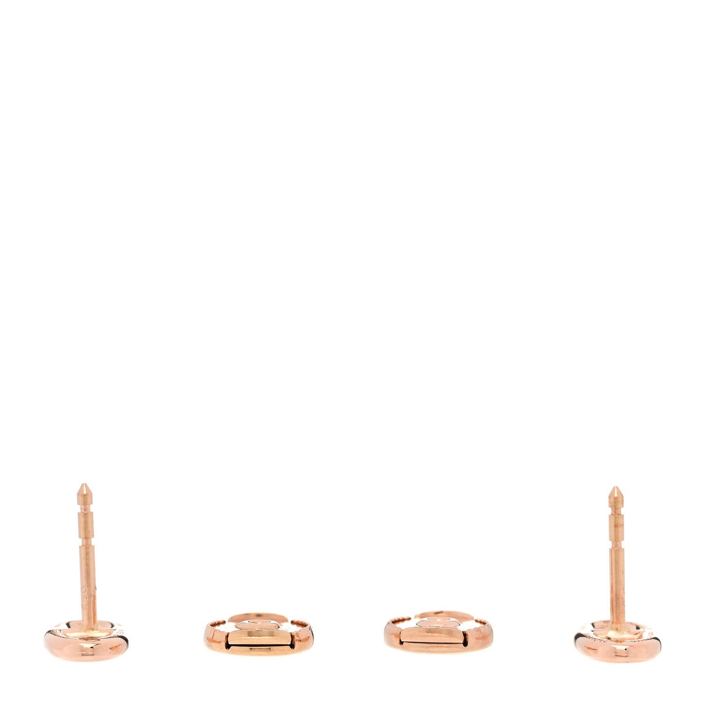 18K Rose Gold TPM Farandole Stud Earrings