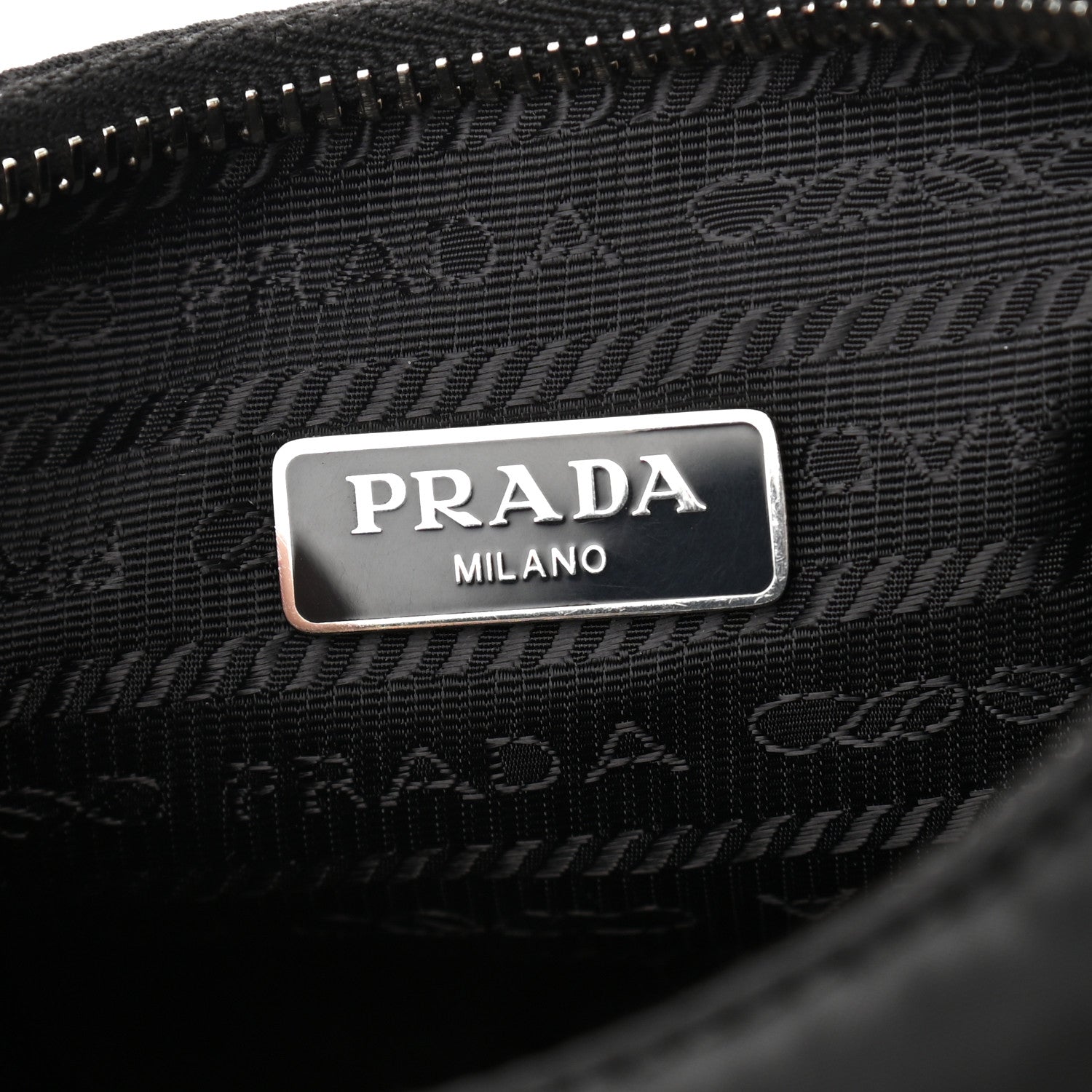 Prada Nylon Re-Edition 2005 Shoulder Bag Black 5 of 8
