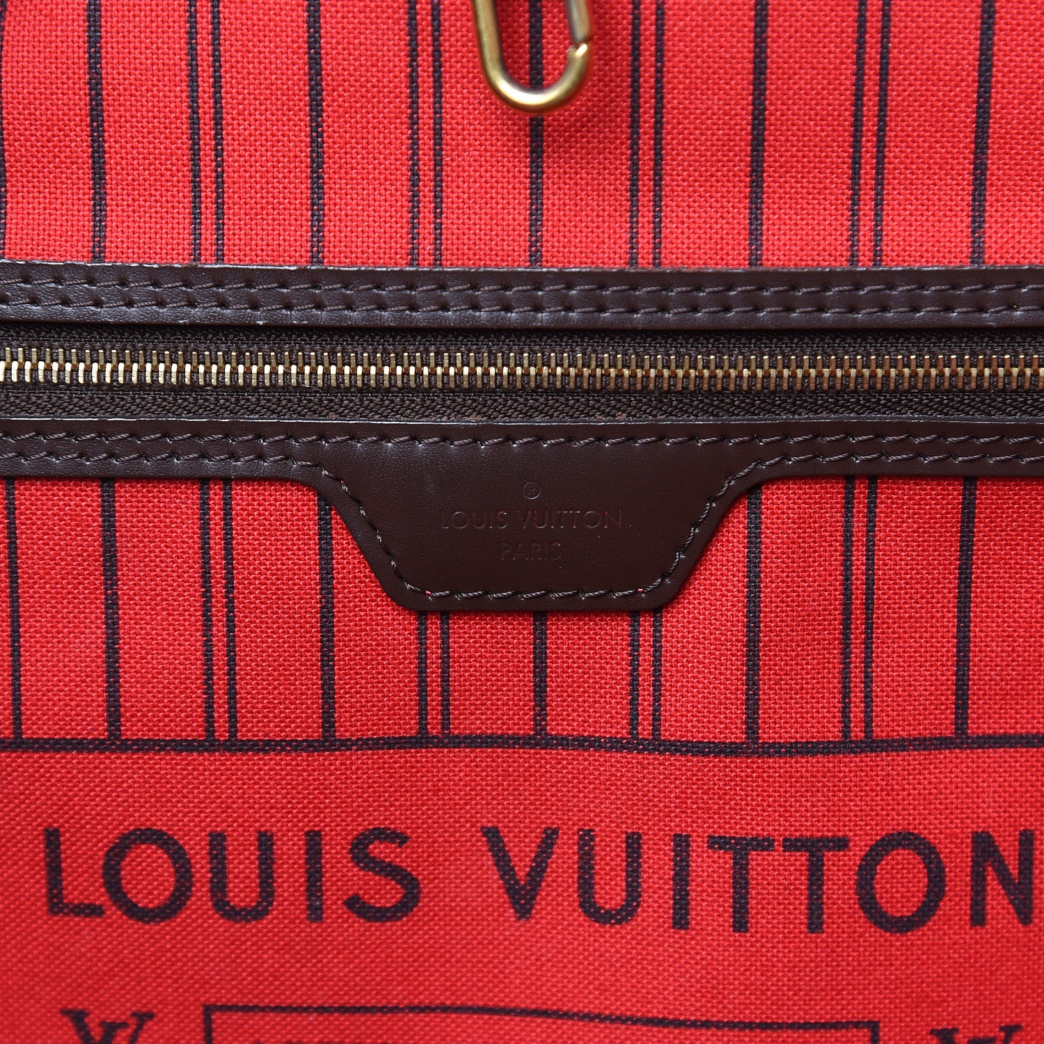 Louis Vuitton Damier Ebene Neverfull MM 6 of 14