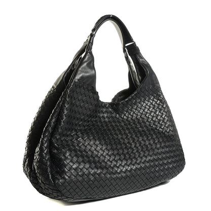 Bottega Veneta Nappa Intrecciato Large Campana Nero Black 3 of 9