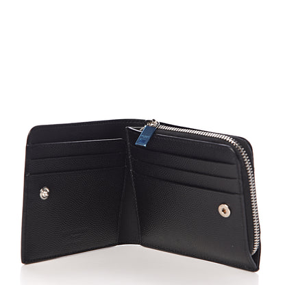 Saint Laurent Grain De Poudre Bi-Fold Wallet Black 5 of 8