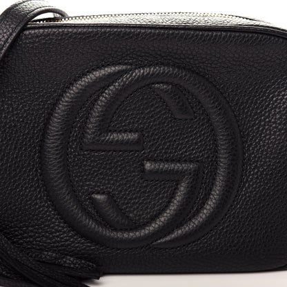 Gucci Pebbled Calfskin Small Soho Disco Bag Black 10 of 10