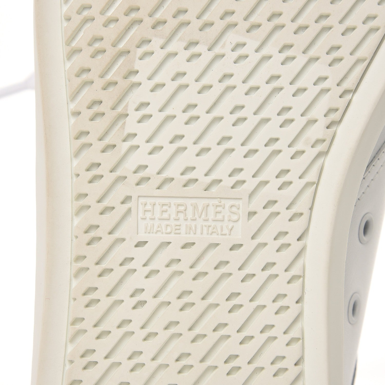 Hermes Calfskin One Sneakers 38 White 8 of 12