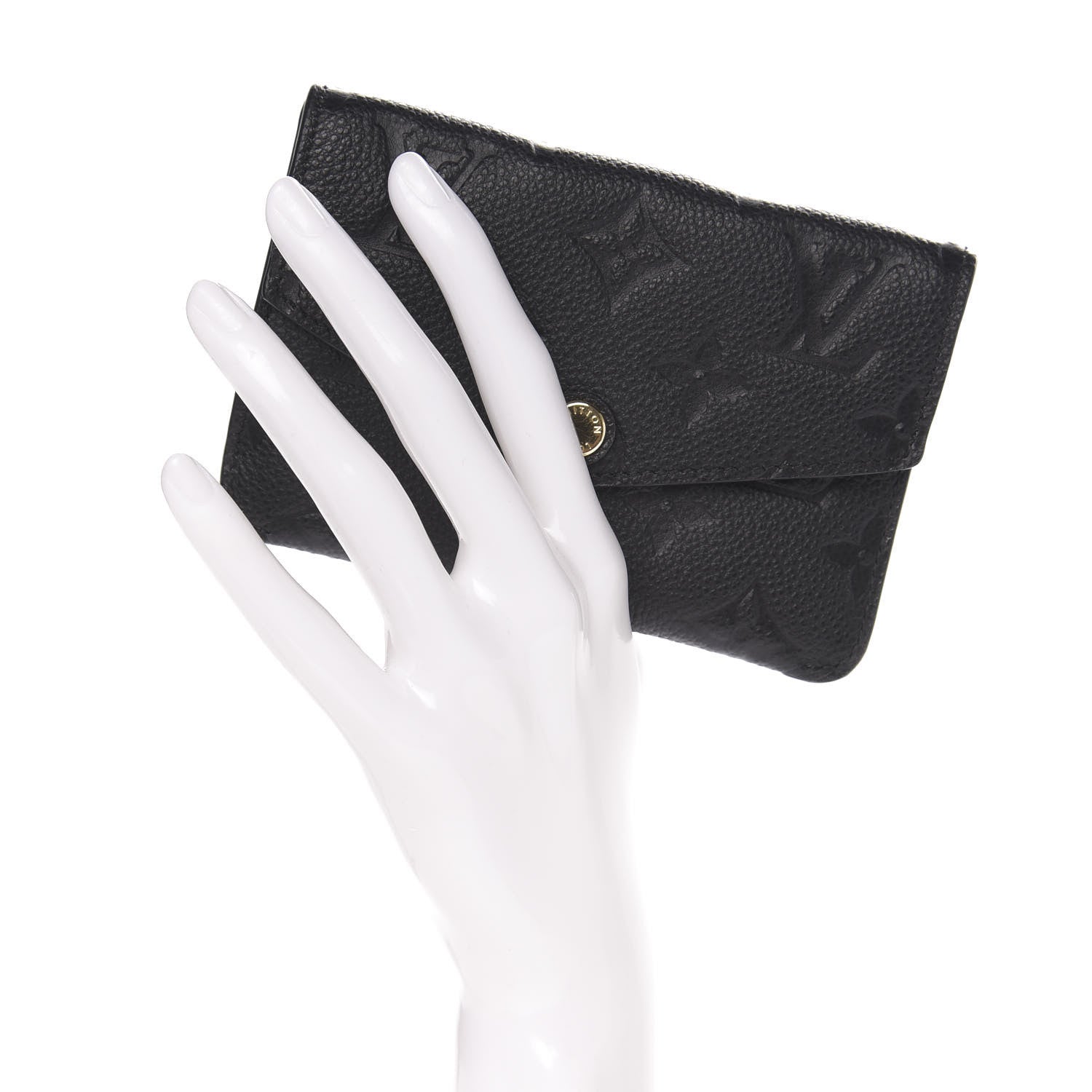 Louis Vuitton Empreinte Key Pouch Black 3 of 16
