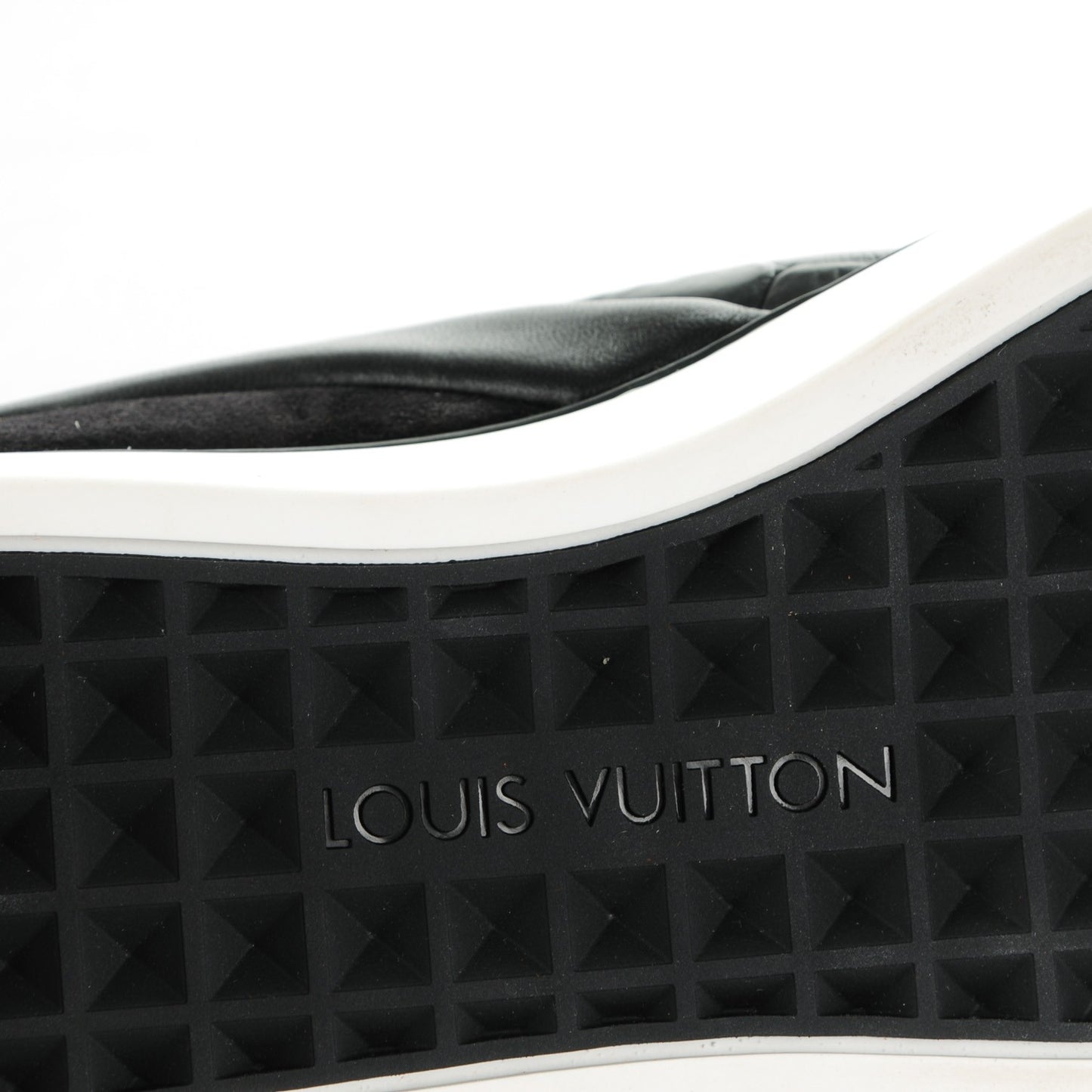 Alligator Patent Calfskin Catwalk Slip On 38 Black