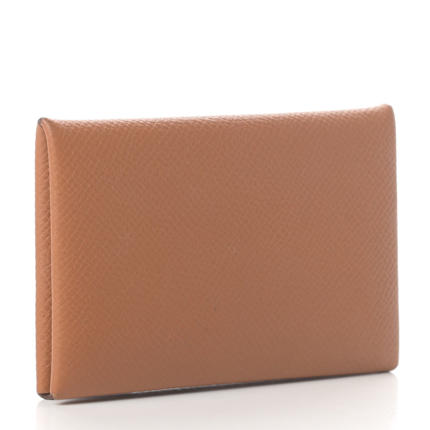 Hermes Epsom Calvi Card Case Gold 3 of 7