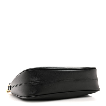 Prada Saffiano Lux Re-Edition 2005 Shoulder Bag Black 4 of 11