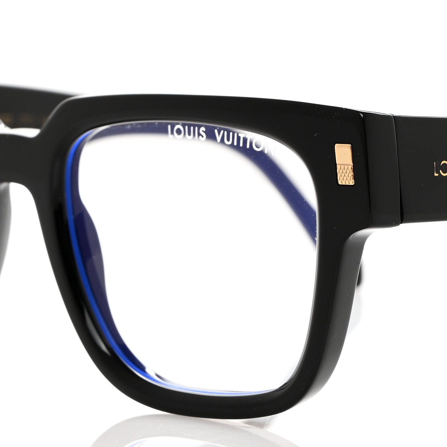 Louis Vuitton Acetate LV Escape Anti-Blue Light Glasses Z1597W Black 7 of 8