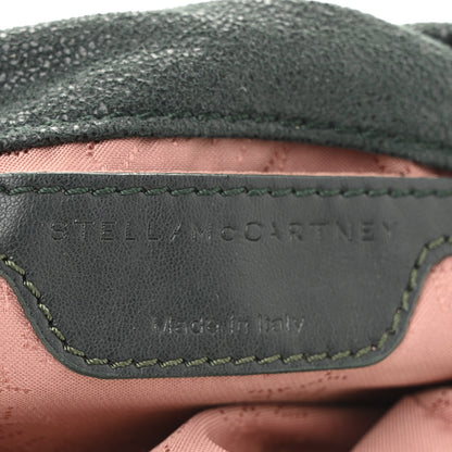 Stella McCartney Shaggy Deer Mini Falabella Fold Over Tote Pine 6 of 10