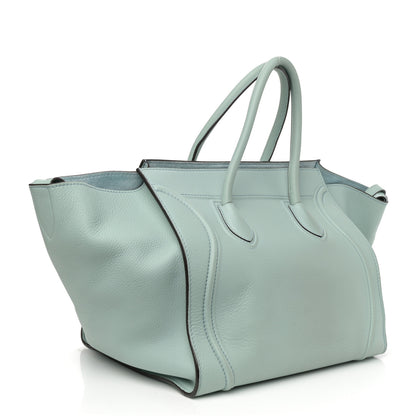 Celine Supple Calfskin Medium Phantom Luggage Glacier 3 of 11
