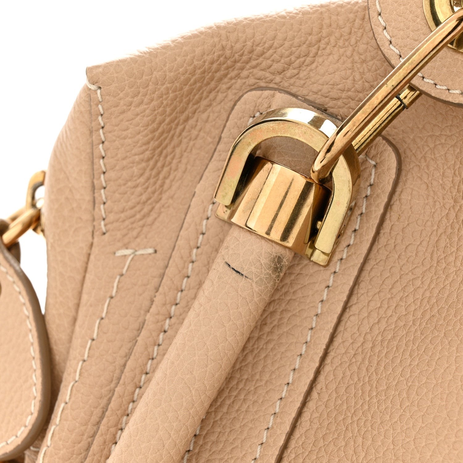 Chloe Calfskin Medium PARATY Dove 12 of 12
