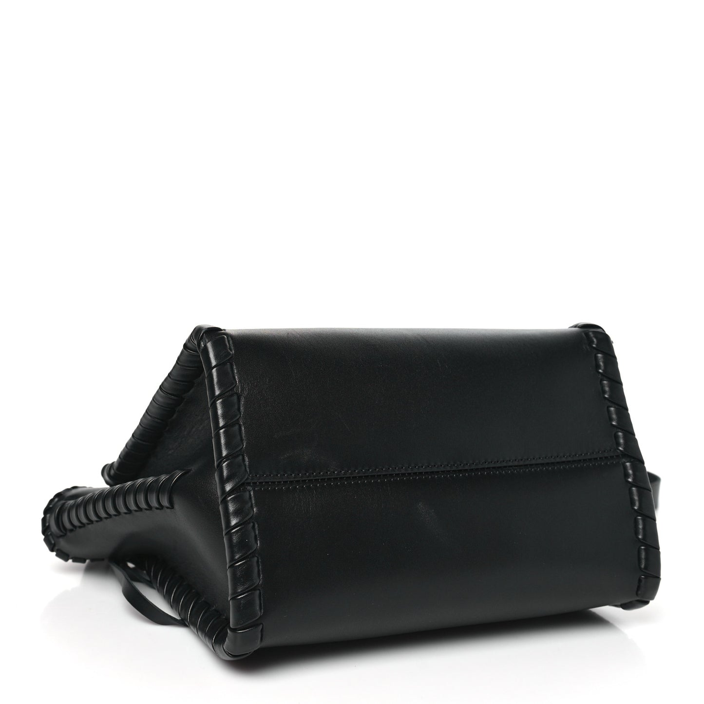 Calfskin Small Mony Tote Black