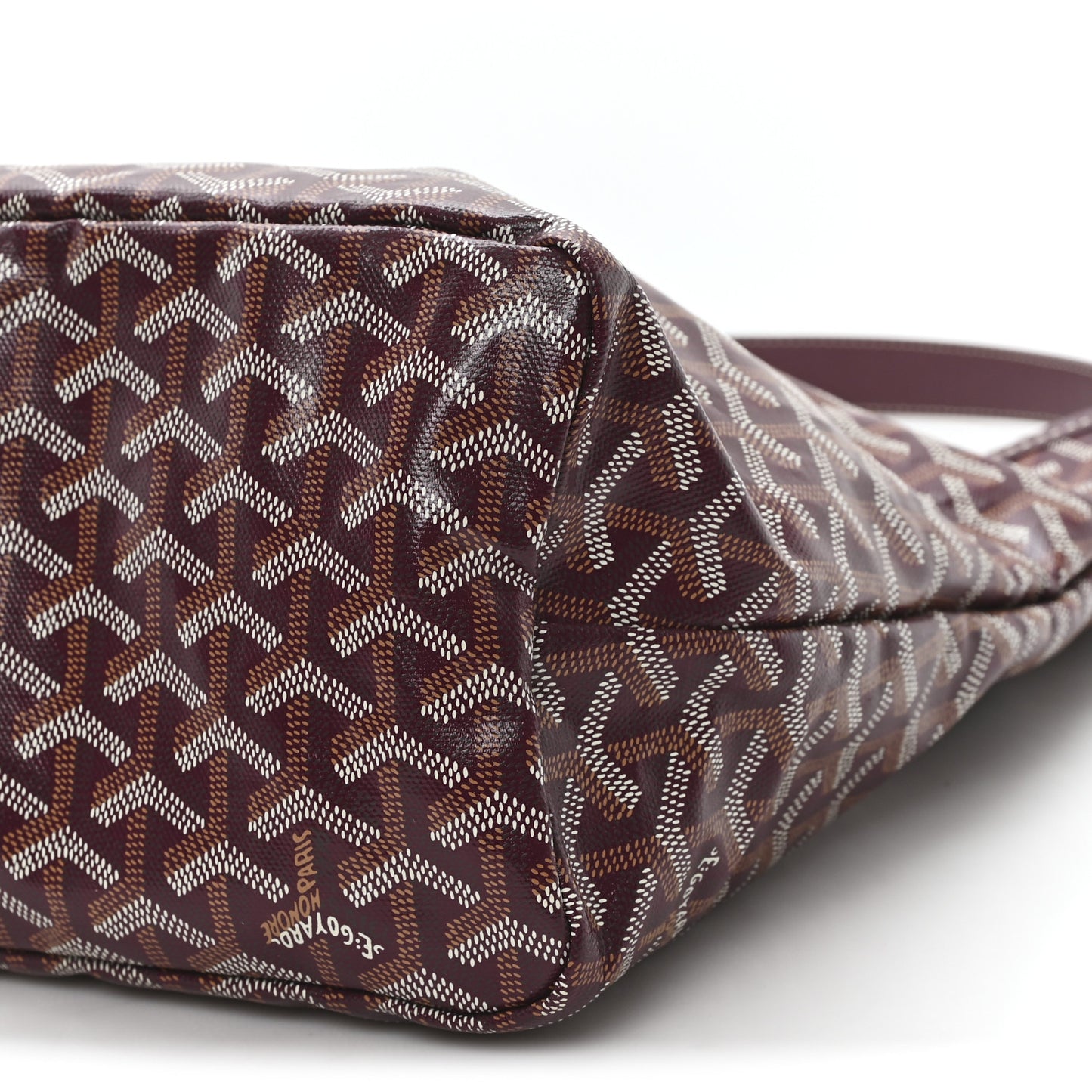Goyardine Boheme Hobo Burgundy