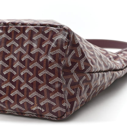 Goyard Goyardine Boheme Hobo Burgundy 11 of 11