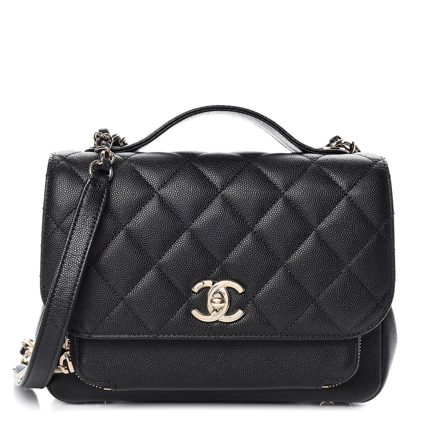 Chanel Caviar Quilted Medium Business Affinity Flap Black 1 of 10