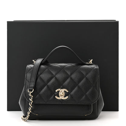 Chanel Caviar Quilted Small Business Affinity Flap Black 11 of 11